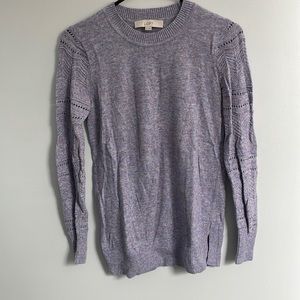 LOFT sweater with cutout sleeves